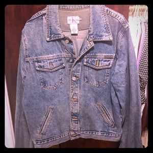 Calvin Klein Jean jacket vintage late 90s early 2000s